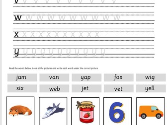 Phase 3 - Phonics Homework