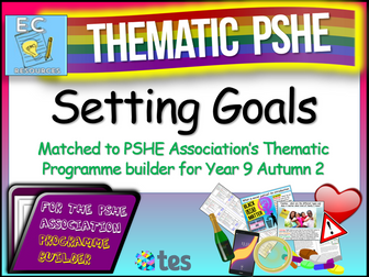 Setting Goals Thematic PSHE