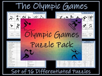 The Olympic Games Puzzle Pack