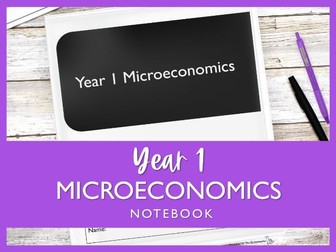 Year 1 Microeconomics Notebook