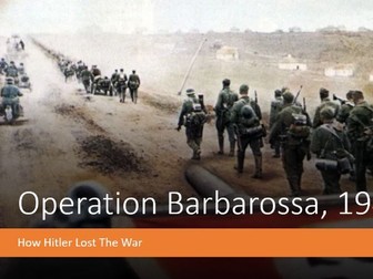 Second World War - Operation Barbarossa - How Hitler Lost The War