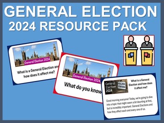 General Election 2024: Assembly and Quiz resource pack