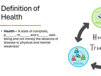 AQA GCSE PE - Chapter 3 - Physical Training
