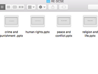 The WHOLE of AQA GCSE Religious studies