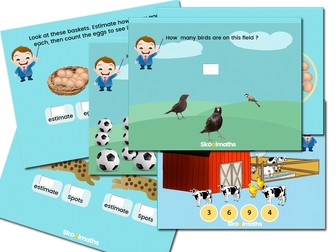 Year 1 counting activity cards