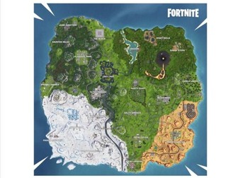 Geographical features on the Fortnite map - Perfect cover lesson