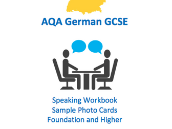 AQA German GCSE Speaking Workbook - Photo cards