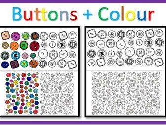 Fun with Buttons and Colour EYFS / KS1