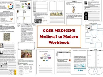 GCSE History  Medicine through time workbook: Medieval to modern