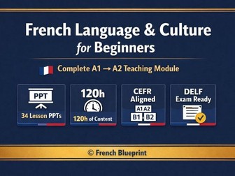 French A1-A2 Complete Course | 34 CEFR Lessons