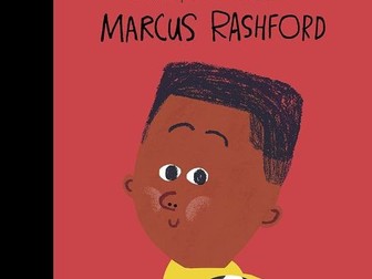 Drawing club planning (Rec) - Marcus Rashford (Little people, big dreams)