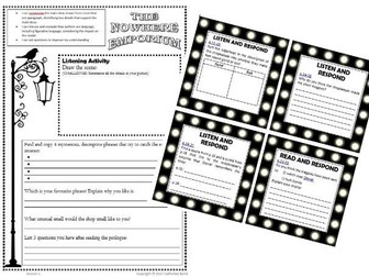 'The Nowhere Emporium' Year 5/6 Guided Reading 13-week Unit