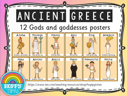 Ancient Greece Gods and Goddesses POSTERS | Teaching Resources