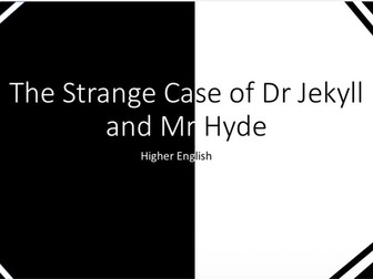 Jekyll and Hyde Summary notes