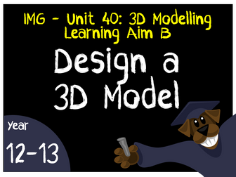 IMG - Unit 40: 3D Modelling - B