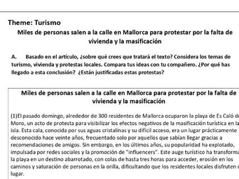 Miles de personas salen a la calle en Mallorca para protestar por la falta de vivienda y la masifica