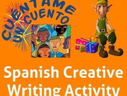 Spanish Creative Writing for Christmas and Winter Holidays. La Navidad y Fiestas de Invierno