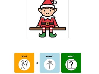 Elf on the shelf- Colourful semantics