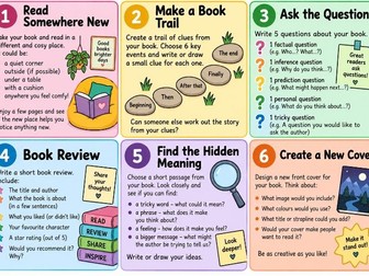 Reading Early Finisher Task Cards