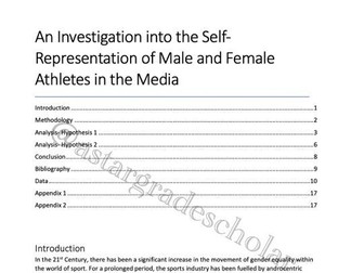 A* NEA Example Language Investigation AQA A Level English Language