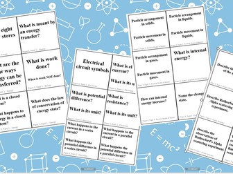 GCSE Physics Paper 1 Flashcards (AQA 1-9 Combined Science)