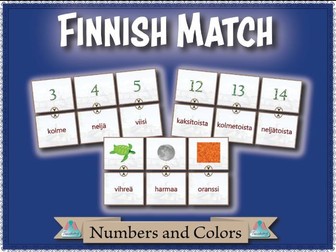Finnish Match - Numbers and Colors