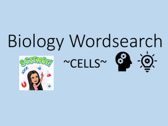 Biology Cells Word-Search