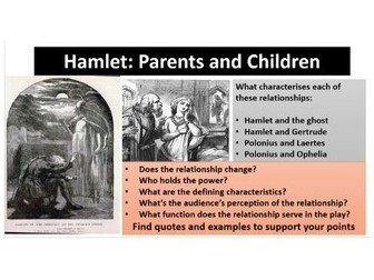 Hamlet OCR Literature part b essays