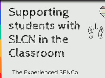 Teacher Training Video - SLCN