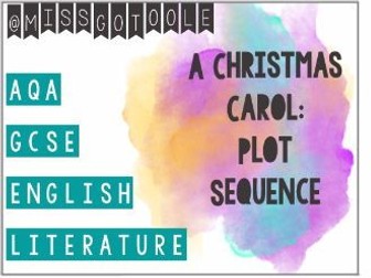 A Christmas Carol: Plot Sequence