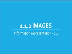 Images - Bitmap and Vector Graphics plus terminology