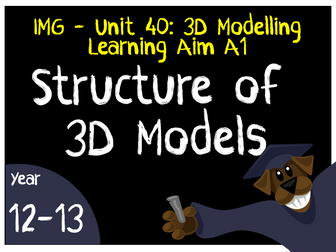IMG - Unit 40: 3D Modelling - A1