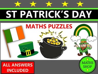 St Patricks Day Maths Puzzles