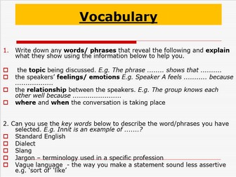 A guide to analysing spoken language transcripts