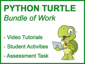 Python Turtle Bundle - Full Term of Work