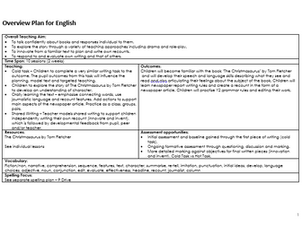 TalkForWriting English Planning - The Christmasaurus - Newspaper Report