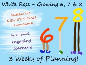 White Rose Maths - Early Years - Growing 6, 7, 8