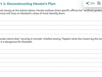 Macbeth - Act 3, Scene 5: A Heath
