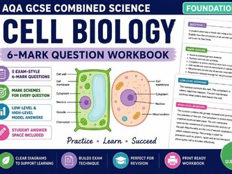 Cells 6 mark exam style questions workbook
