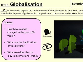 Globalisation - Economics GCSE (AQA) - International Trade and the Global Economy