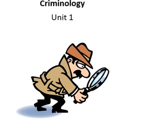 WJEC Criminology: Unit 1 Changing Awareness of Crime