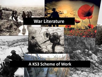 War Literature KS3 - SOW - Year 9 - English