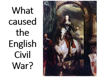 What caused the English Civil War?