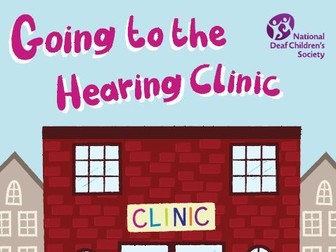 Children's comic - Going to the hearing clinic