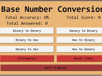 Data Conversions Program