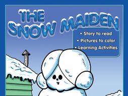 Snow Maiden: Read & Color