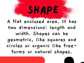 Elements of Art Posters