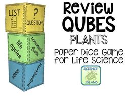 Plants Review Qubes for Life Science