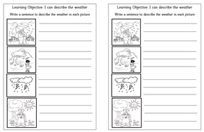 I can describe the weather | Teaching Resources