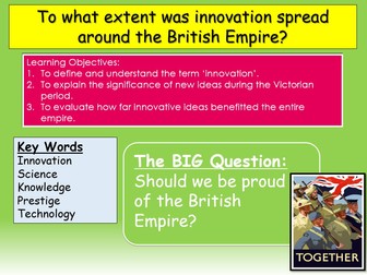 Innovation during the British Empire